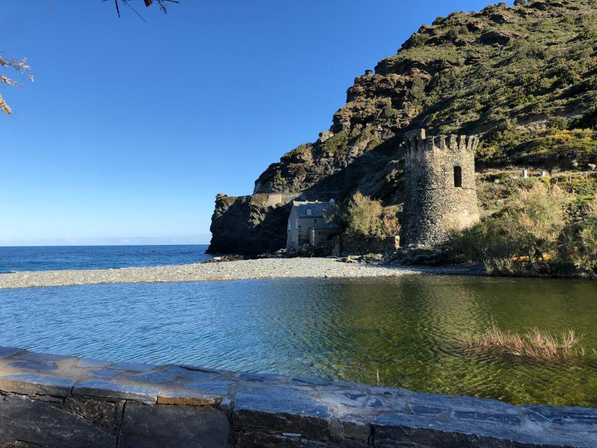 Cap Corse - Grande Maison Au Bord De Mer - Pmr Grillasca Экстерьер фото